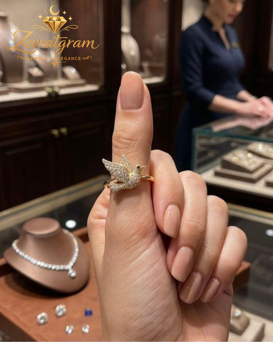 CELESTIAL DOVE RING
